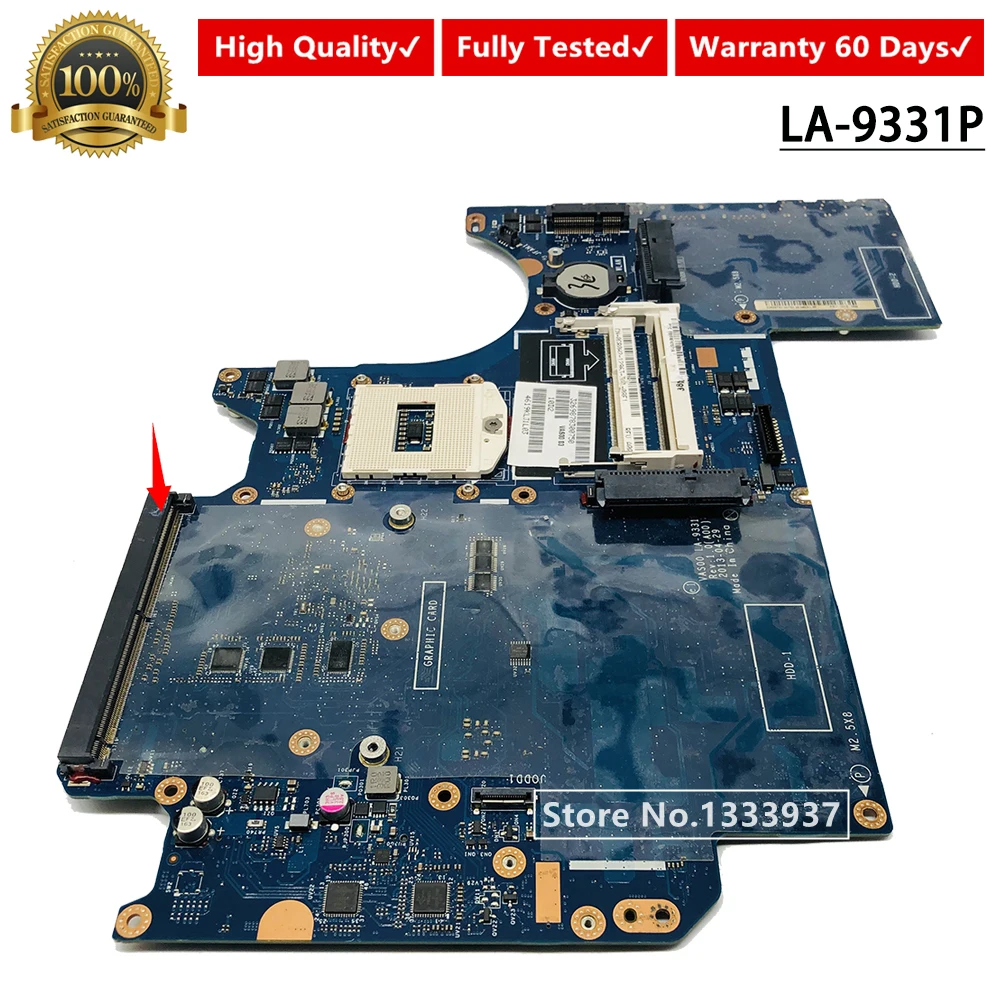 Для DELL Alienware M17X R5 материнская плата для ноутбука GR0H2 0GR0H2 CN VAS00 LA 9331P