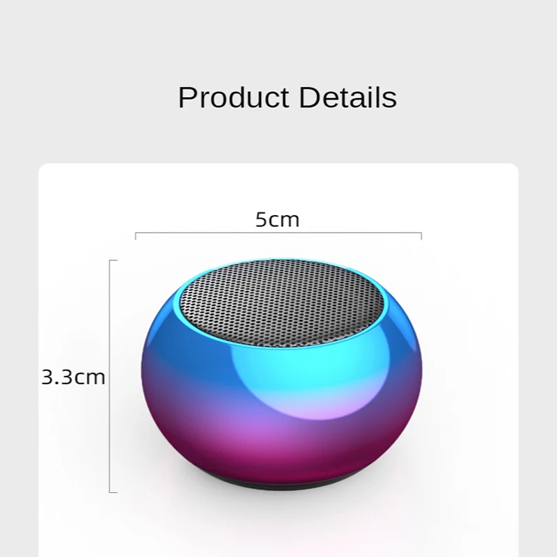 Bluetooth-колонка 5 Вт 2 часа воспроизведения Android iOS | Электроника