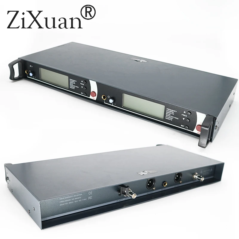 Профессиональный EM2500 SKM100G3 EM2052 True Diversity UHF/PLL беспроводной микрофон с двойной e835 ручной передатчик Mic