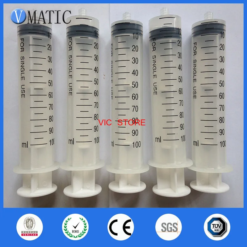 Free Shipping 12Pcs 100cc/ml Manual Glue Dispensing Plastic Syringe Dispenser | Обустройство дома