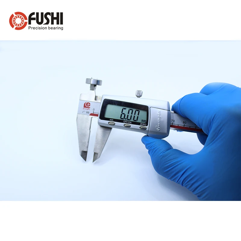 696RS подшипник ABEC-3 10 шт. 6*15*5 мм миниатюрные 696-2RS шарикоподшипники RS 696 2RS с синей