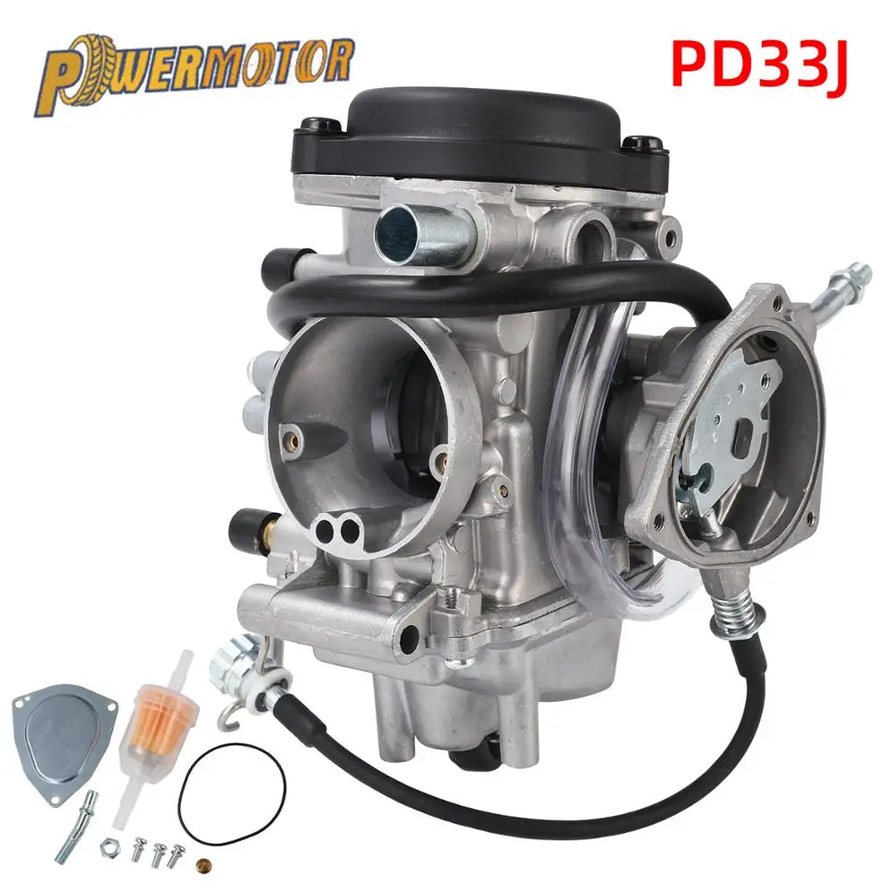 Мотоцикл PD33J 33 мм карбюратор Carburador сборка Carb для YAMAHA KODIAK 450 YFM450 4X4 2003 2005 BRUIN 350 2WD4X4