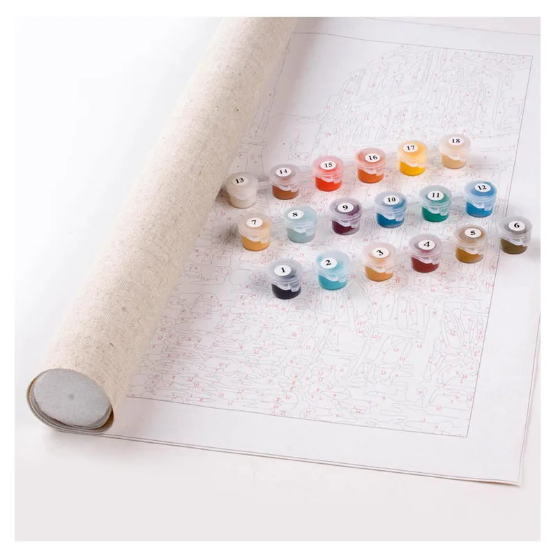 

Modern Personality Photo Customized DIY Oil Painting By Numbers Picture Drawing by Numbers Canvas Coloring by Numbers Home Decor