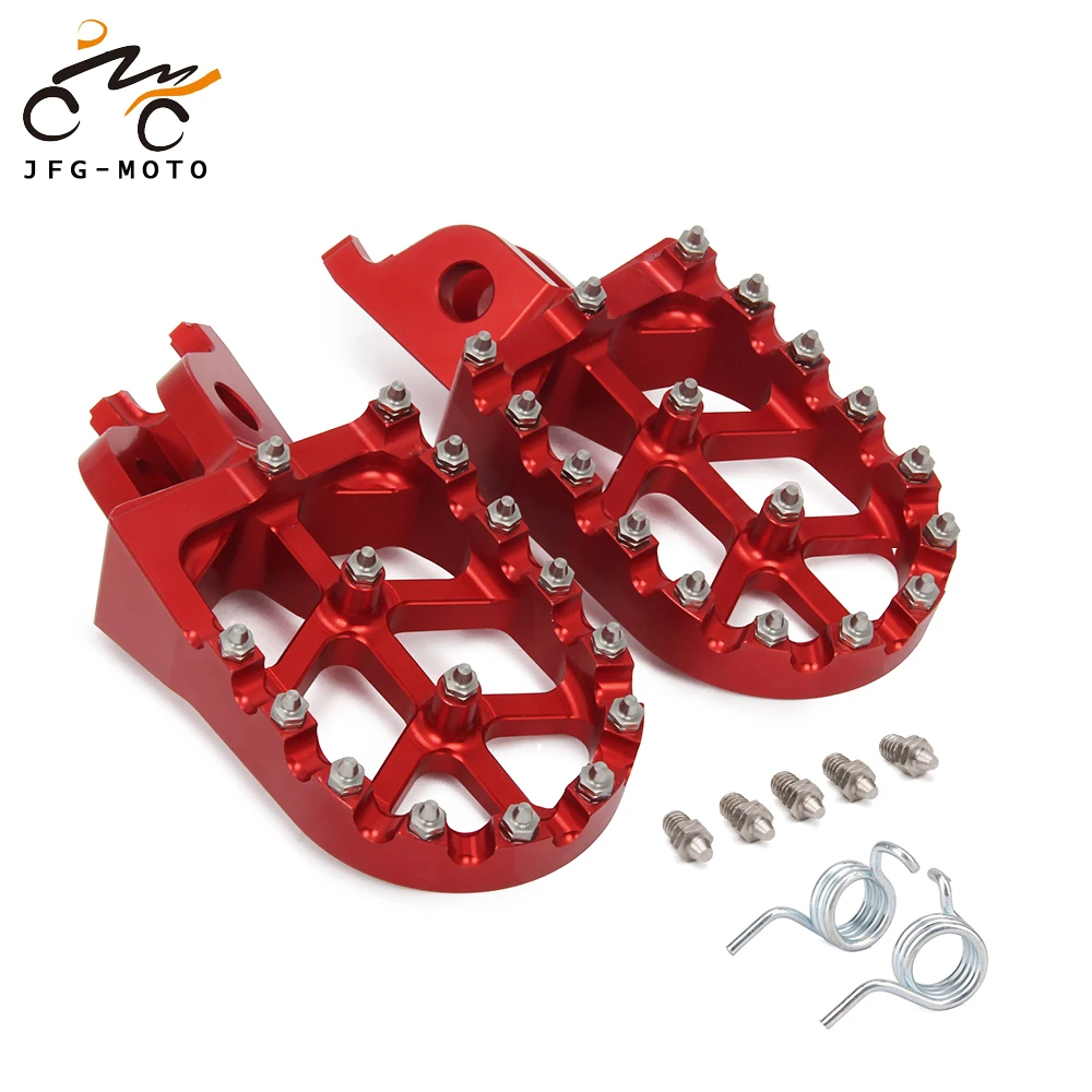 Мотоцикл 2019 ЧПУ подножки педали подставки для ног KAWASAKI KX250 KX450 KX250F 06 18 KX450F 07 KLX450R 08