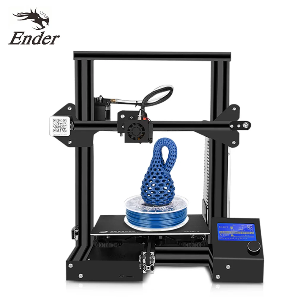 Creality 3D Ender 3 3d принтер обновленная версия v слот для восстановления питания печать