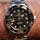 Новинка 2021 г., мужские механические наручные часы PAGANI DESIGN, Роскошные автоматические часы для мужчин, светящиеся стальные часы для дайвинга, японские часы NH35