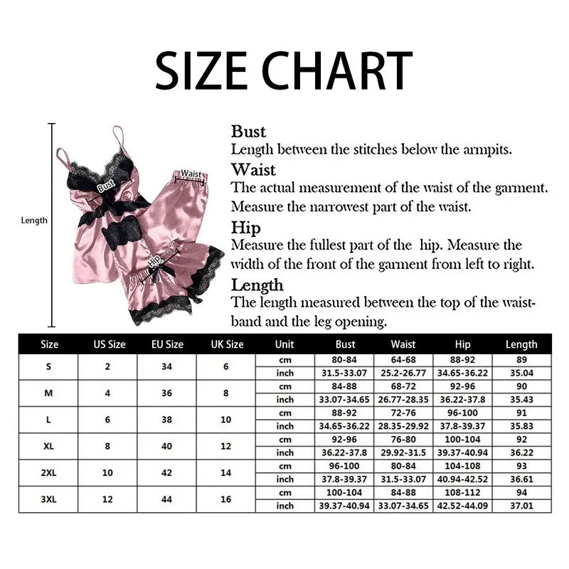 

Women pajama Set Sleepwear Tops Women V-neck Eyelash Lace Sexy Stain Camisole dress Bowknot Shorts Set Pyjama Pour Femme