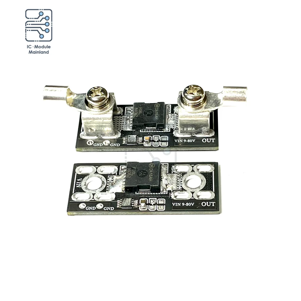Идеальный диодный модуль высокого тока 9 В-80 в 50 А Солнечная защита от обратного |