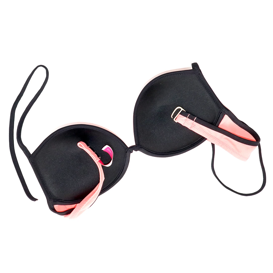 Женские сексуальные Бюстгальтеры на косточках топ пуш ап розового цвета с