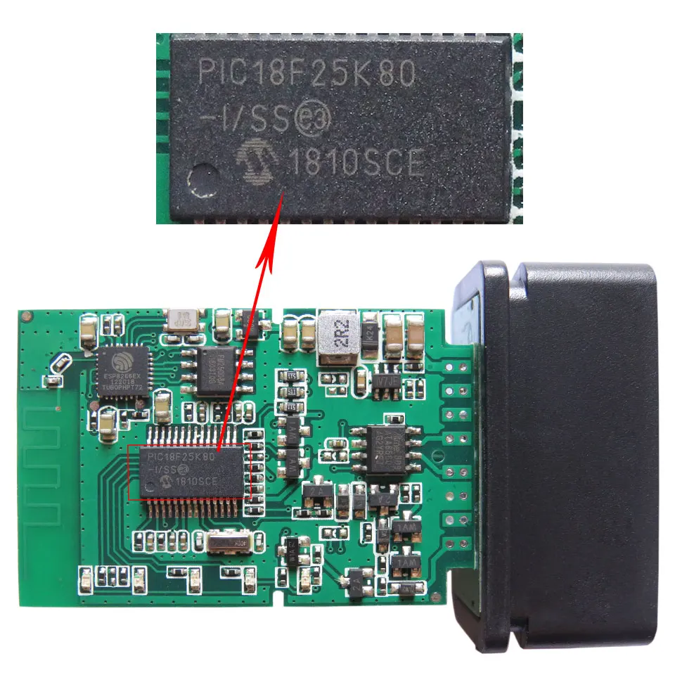 Мини ELM327 WIFI V1.5 OBDII автомобильный диагностический инструмент ELM-327 Wi-Fi ELM 327 V 1 5 OBD2