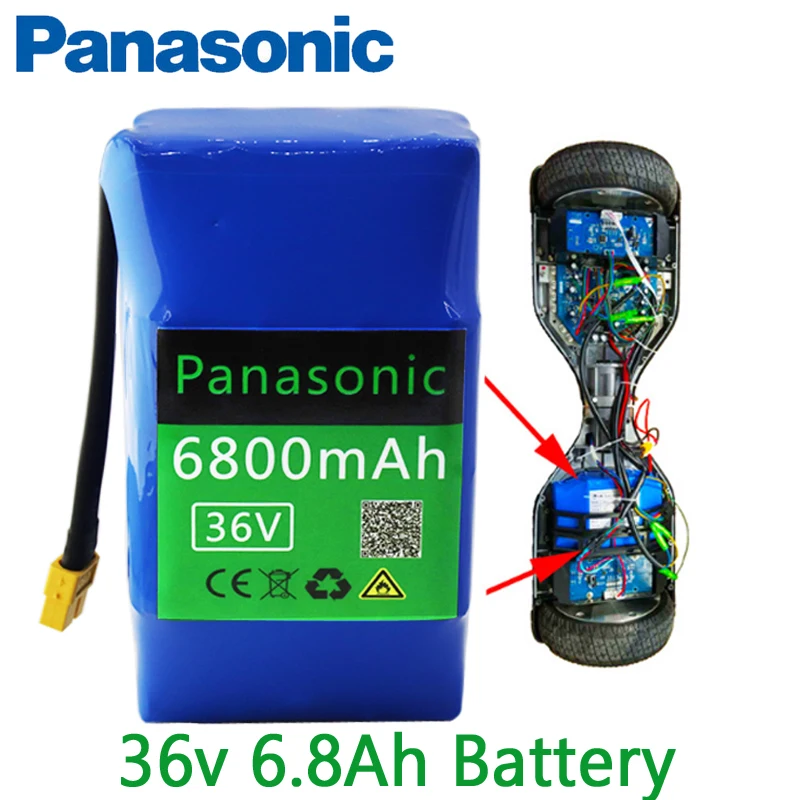 Panasonic 36V 6.8Ah высокий дренаж 2 колеса электрический скутер самобалансирующийся 18650