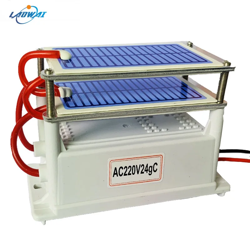 Портативный Керамический генератор озона 24 г двойной Встроенный длительный срок