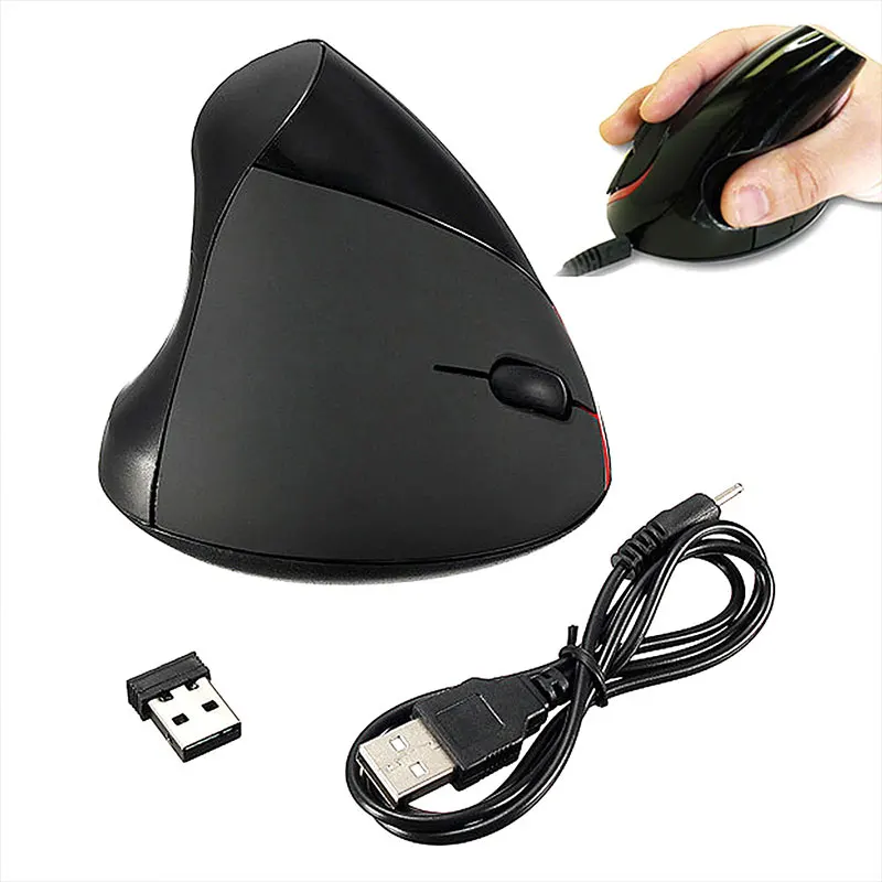 Вертикальный Беспроводной Мышь эргономичная оптическая мышь Bluetooth Usb Sem Fio Mause 800