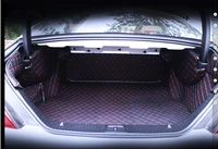 full set car trunk mats for mercedes benz cls 350 400d 450 53 amg c257 coupe 2021 2018 waterproof boot carpets cargo liner mats