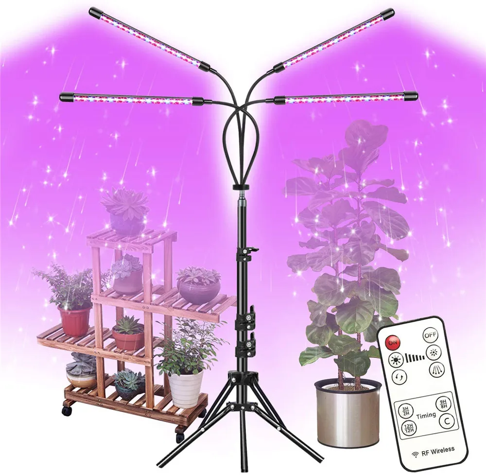 

80W LED Grow Lights Phytolamp Full Spectrum Plant Seed Vegetable Garden Indoor Flower Infrared Growing Phyto Lamp 5V USB Bracket