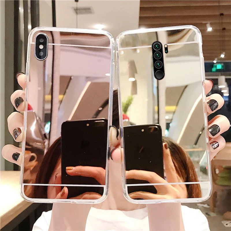 Зеркальный чехол для Xiaomi Redmi Note 8 PRO 7 8T 7A 8A 6A 6 5 Plus K20 K30 Pro Mi10 Mi 5x 6X F1|Сумки телефона| |