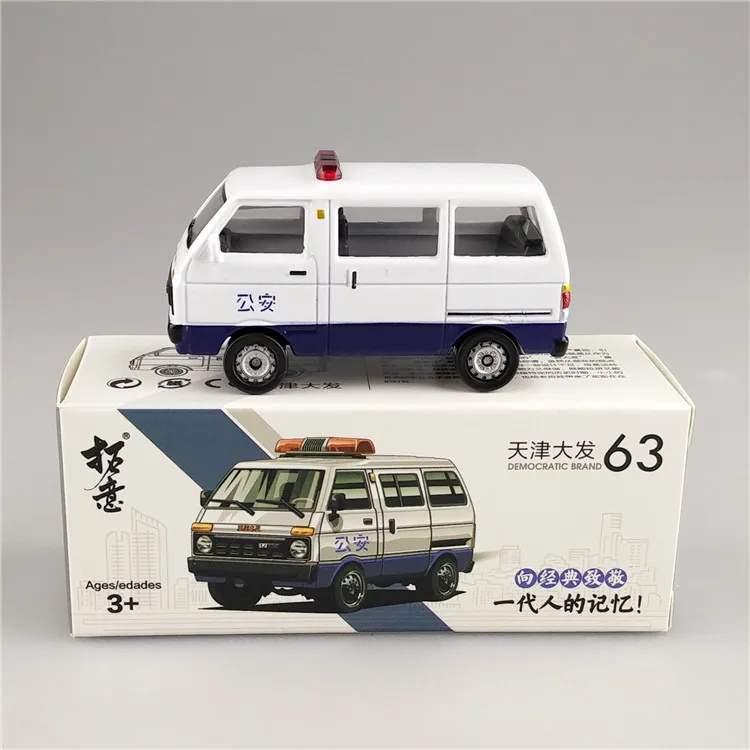 Hijet Polize 1: 64/1:50/1:57 DAIHATSU Hijet CHARADE Jeep Grand Cherokee литая модель автомобиля - Цвет: Hijet Polize
