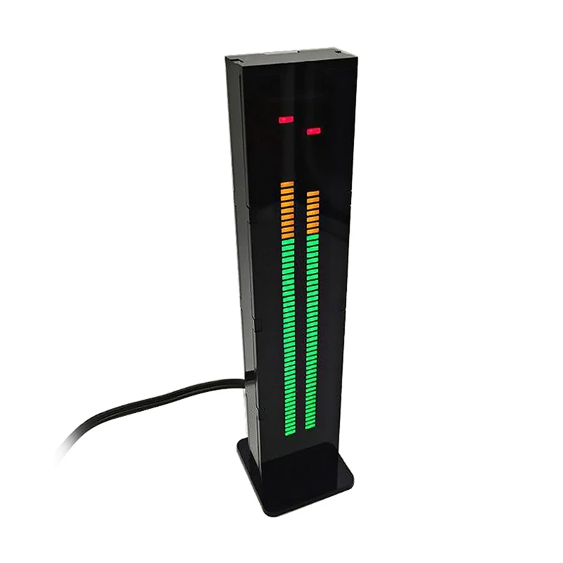 AS60 LED Music Spectrum Indicator Dual Channel 60 Professional Level Volume Display Electronic VU Meter | Электроника