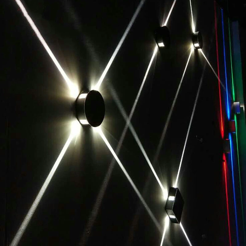 Настенный светильник светодиодный CREE 3/4 боковой ing cross stairs ktv hotel проходной бра