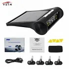 Система контроля давления в шинах, на солнечной батарее, с USB, TPMS, с ЖК-дисплеем