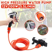 12v 100w car washer guns pump high pressure cleaner electric cleaning auto device car care portable washing machine
