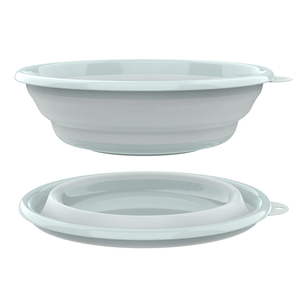 Набор из 3 складных тазиков туристическое складное ведро многоцелевой складной