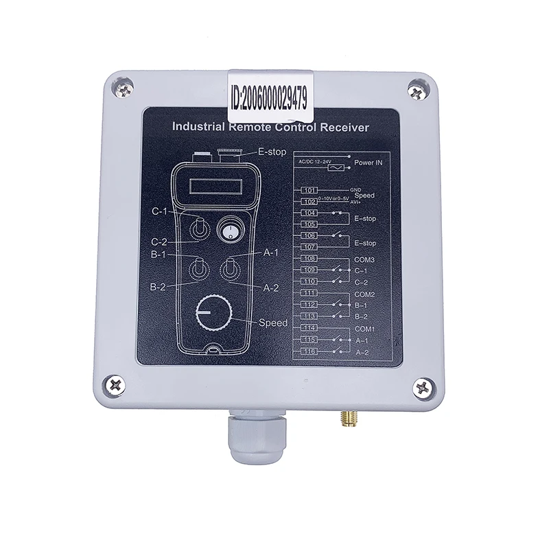 

NJXDF04S1 433Mhz wireless industrial Welding machine lifting crane remote control