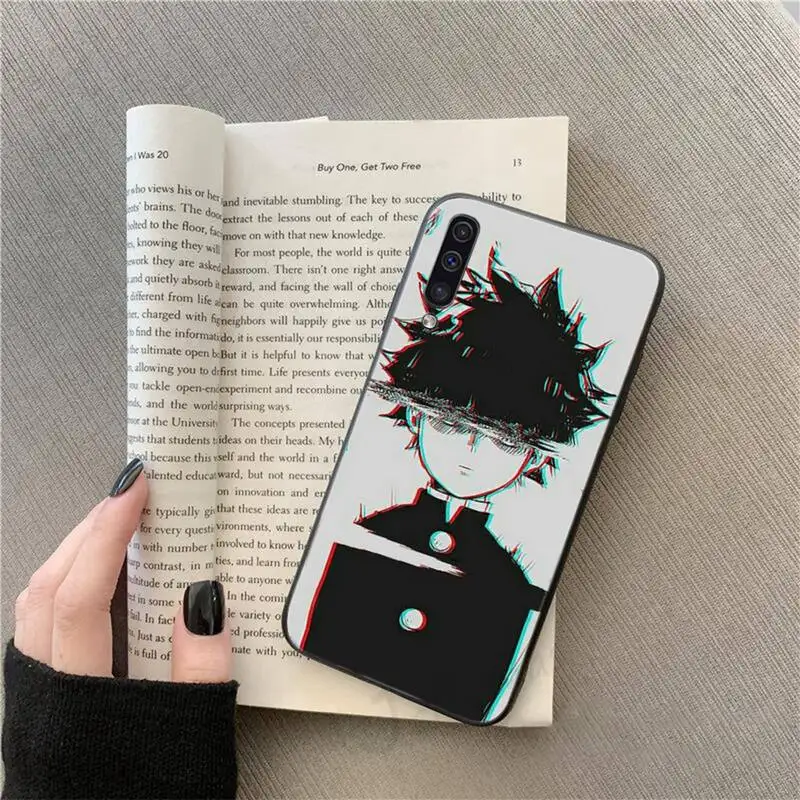 

Mob psycho 100 fashion luxury Phone Case For Samsung galaxy S 9 10 20 A 10 21 30 31 40 50 51 71 s note 20 j 4 2018 plus