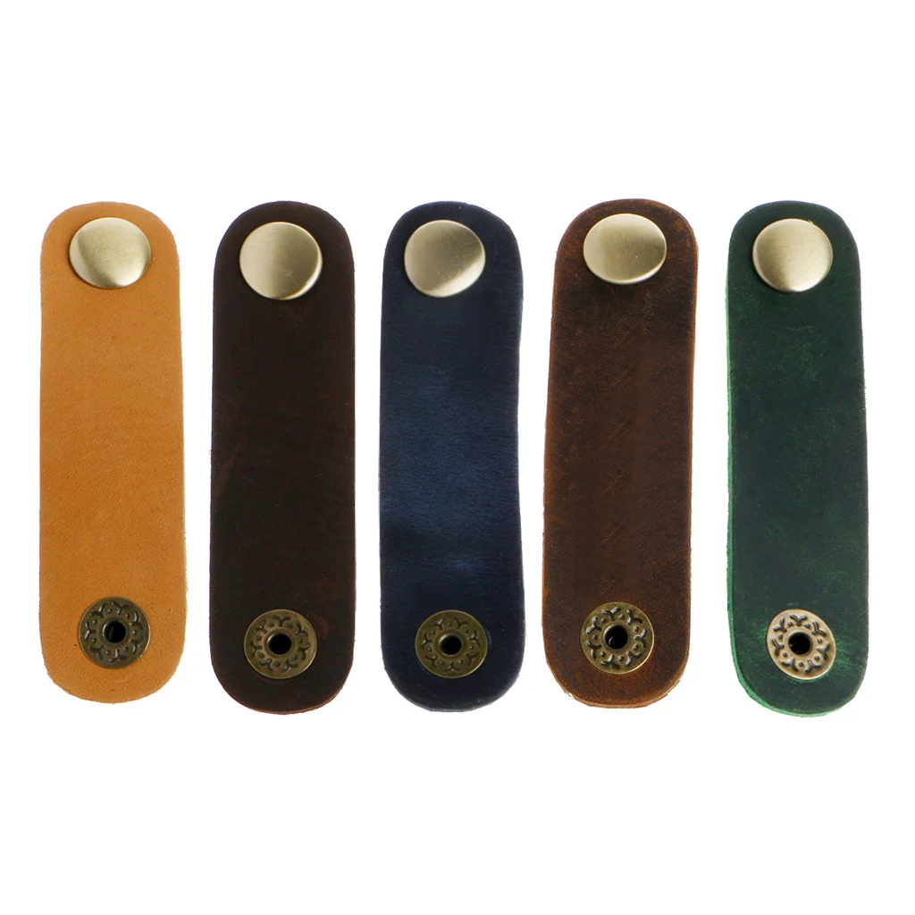 Органайзер для кабеля из искусственной кожи зажим наушников инструмент