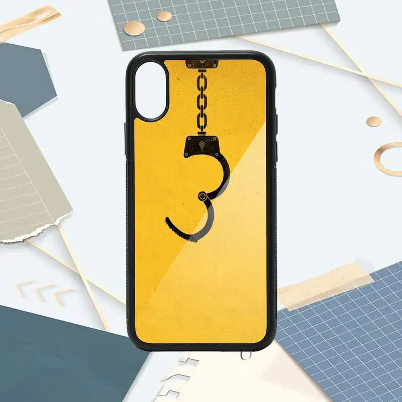 

Spanish Vis A Vis TV series yellow Phone Case PC for iPhone 11 12 pro XS MAX 8 7 6 6S Plus X 5S SE 2020 XR