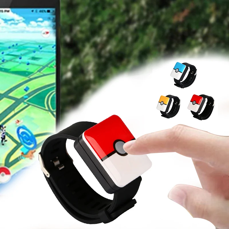 Bluetooth Смарт-часы браслет для зарядки переключатель Pokemons Go Plus Pocket Auto Catch Red |