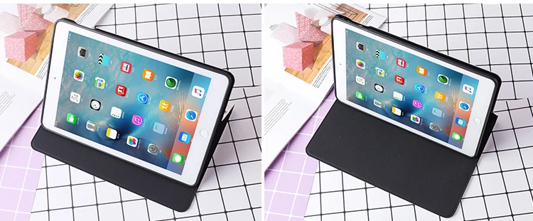 Автоматический будильник смарт-чехол с подставкой для Планшеты ipad Mini1 на возраст 2, 3, 4, 5, ipad air 2 3 pro 10,5 Мультфильм защитный чехол для ipad 2, 3, 4 18 9,7