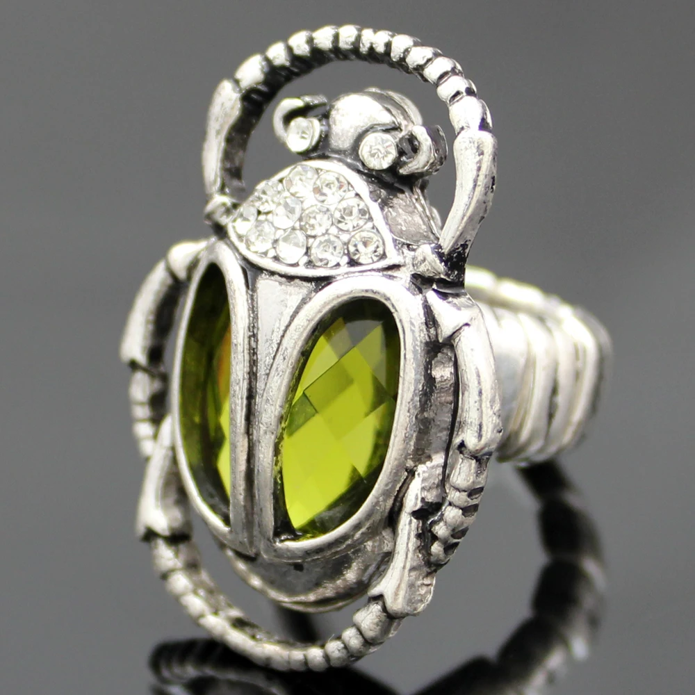 Мужские индийские геометрические часы khepri Scarab Beetle Ювелирное кольцо из камня