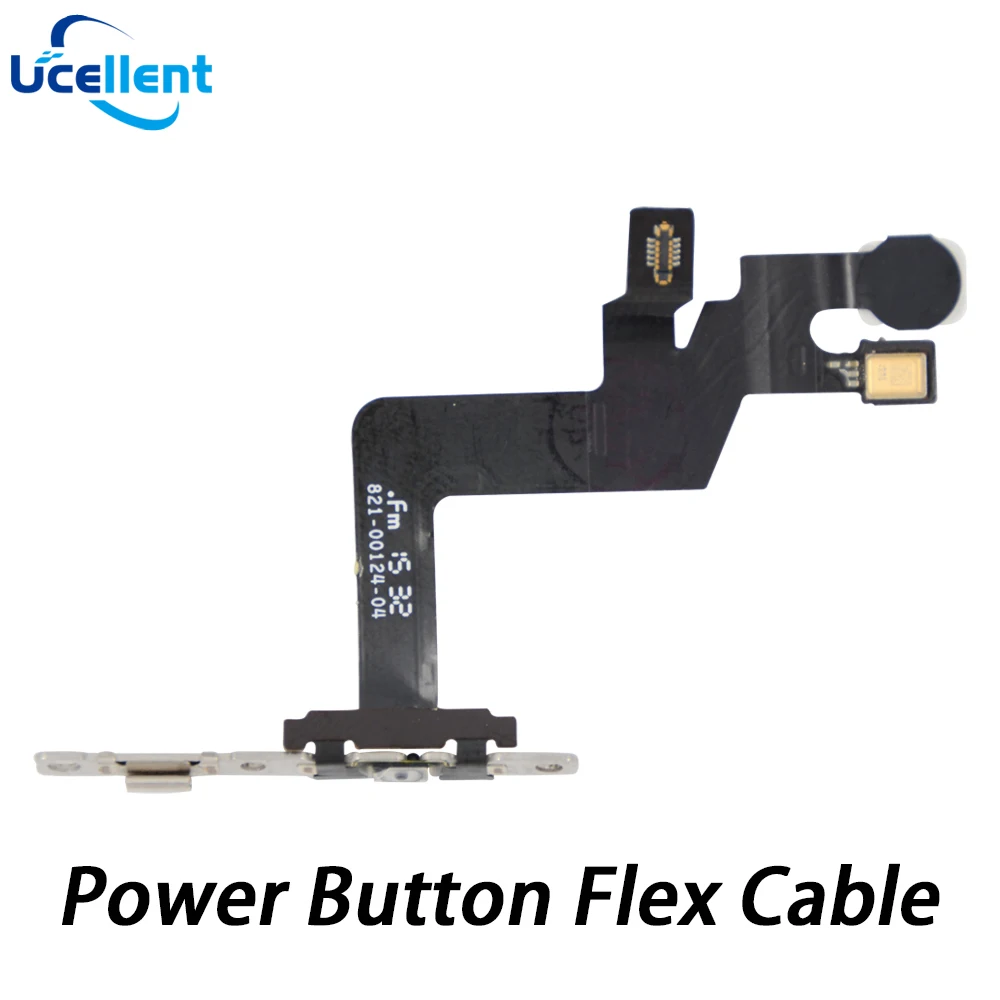 100% Оригинальный вкл/выкл гибкий кабель боковой кнопки со вспышкой светильник для