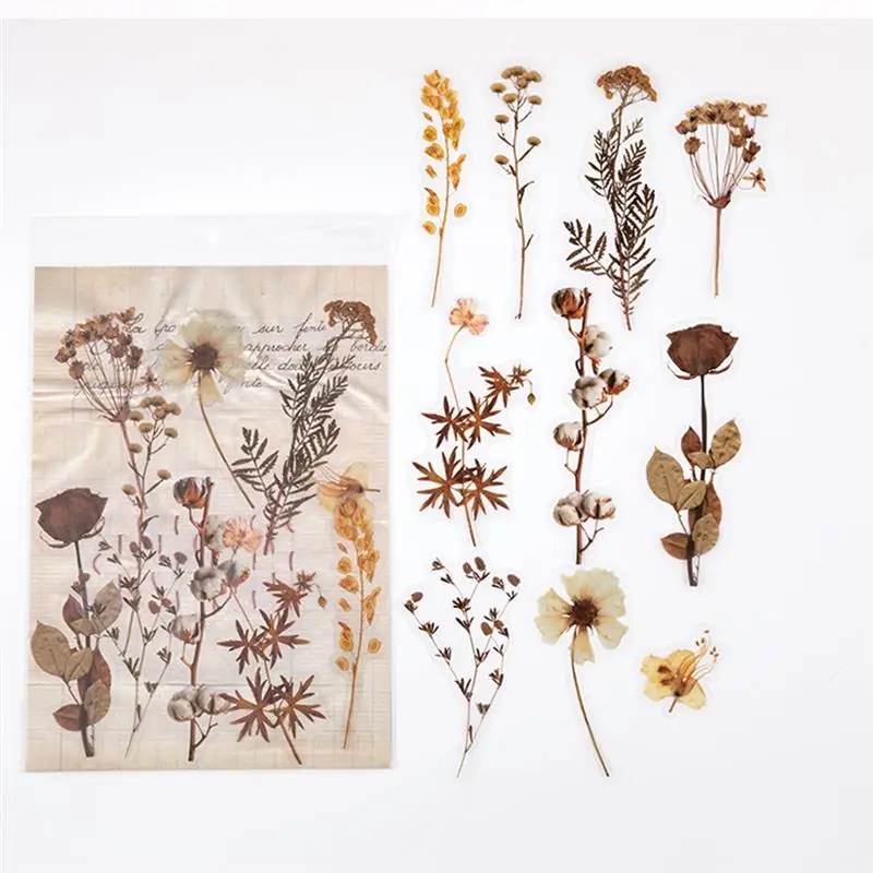 

Fake Flower Resin Filling For UV Epoxy Resin Jewelry Making Filler Imitation Green Leaf Plant Flowers PET Sticker Resin Crafts