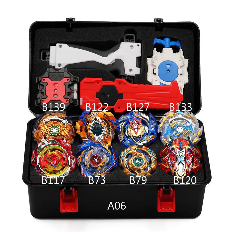 Новый Beyblade Burst Bey Blade игрушка из металла Funsion Bayblade набор коробка для хранения с