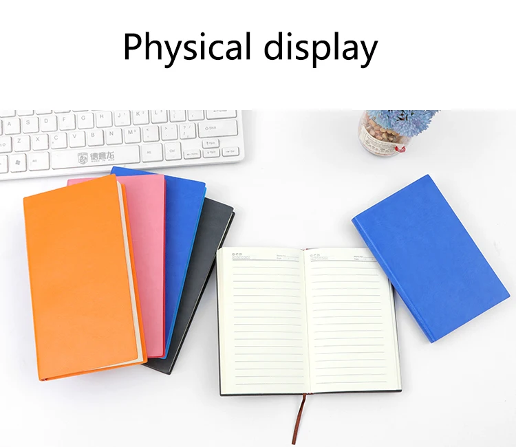 A6 A7 Бизнес страница в полоску; мягкая; приятная встреча в офисе носить записная книжка карманного формата Bullet ежедневник канцелярские индивидуально сделанный подарок