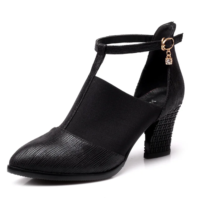 

Women Summer New Fashion Square Dance Shoes Women's Closed Toe Dance Shoes