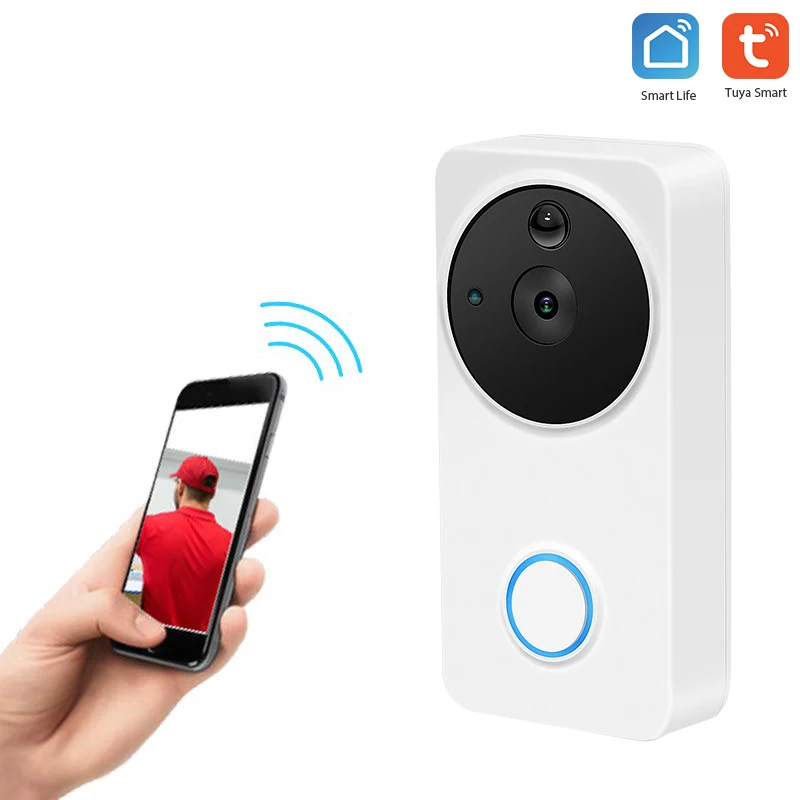 Умный Wifi дверной звонок беспроводной переговорное устройство с видеокамерой
