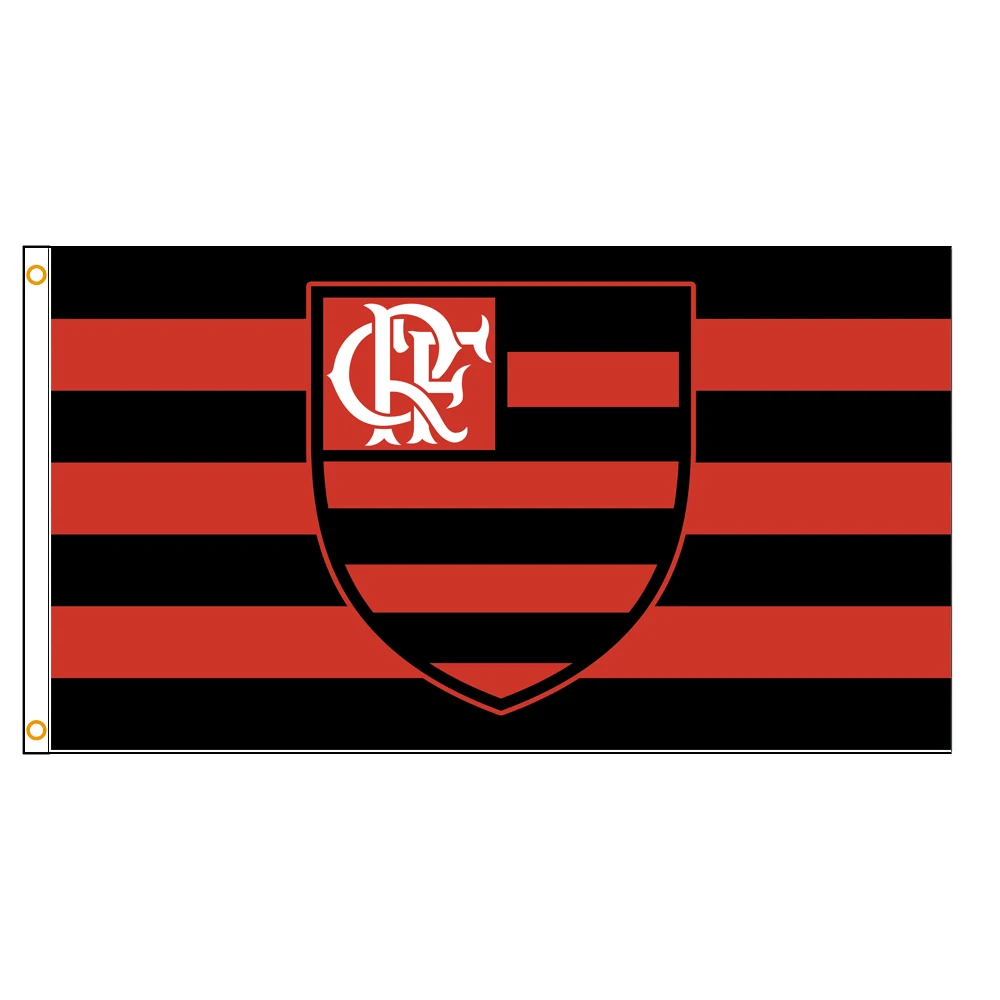 Флаг бразильский Clube De Regatas Do Flamenco RJ 3x5 фреймов|Флаги баннеры и аксессуары| |