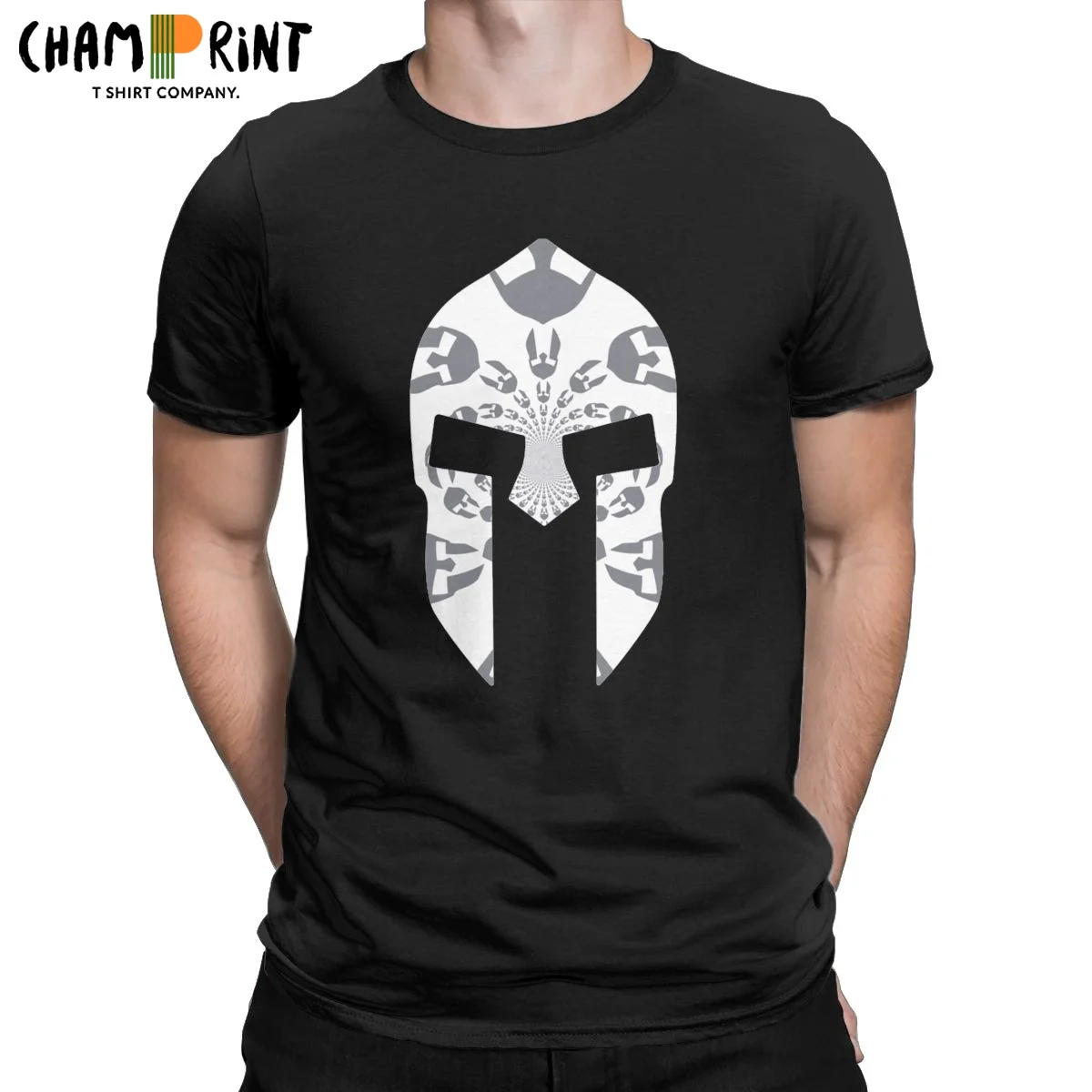 Вдохновляющие Спартанские технические футболки с греческим воином и историей
