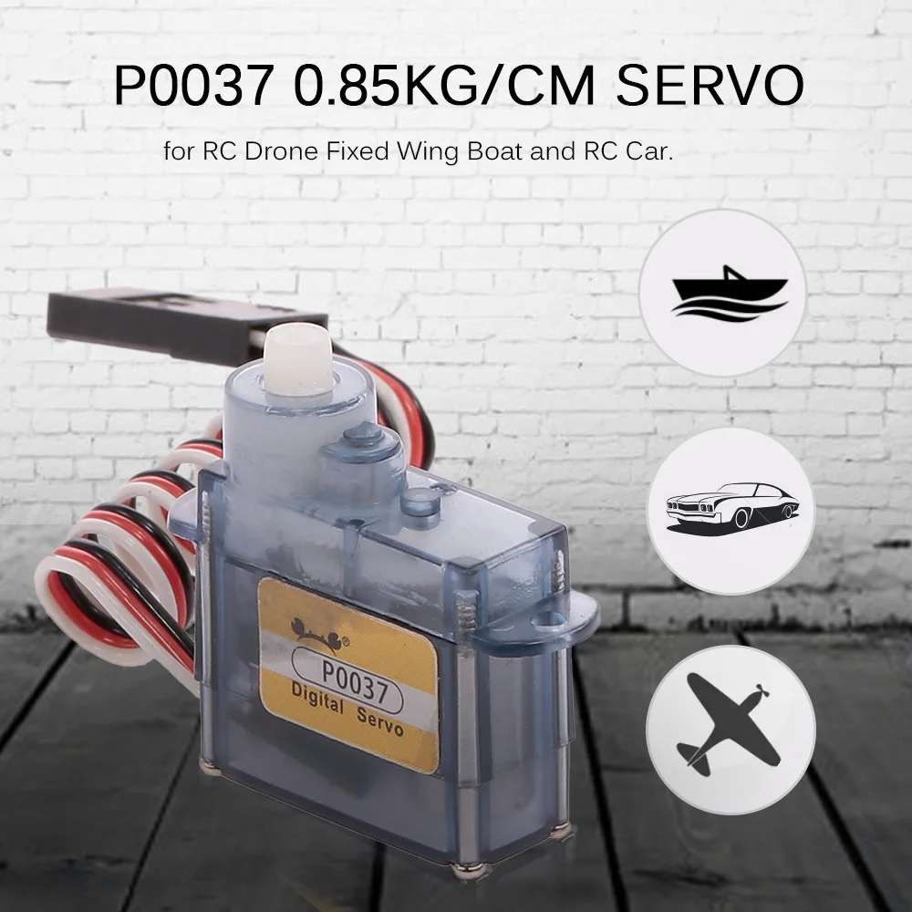 Высококачественный микро-сервопривод 0 85 кг с шестерней для радиоуправляемого