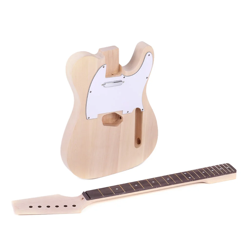 Электрогитара без отделки набор для рукоделия высококачественный корпус из липы
