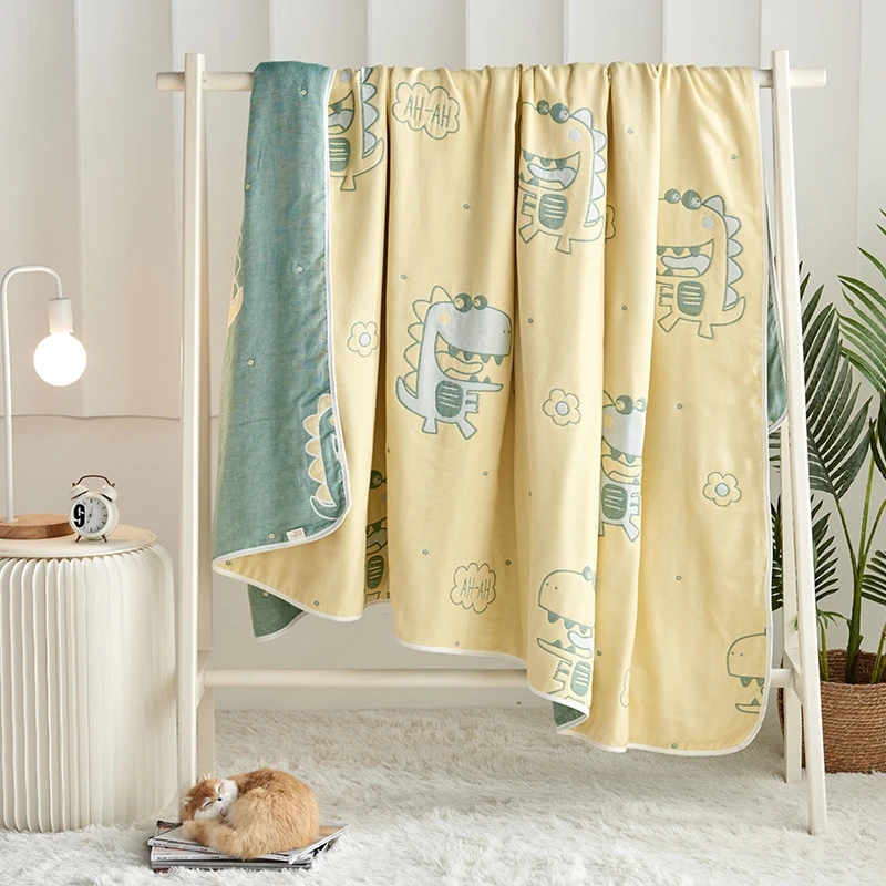 Покрывало для детской кроватки из хлопка и Марли весны лета | Дом сад