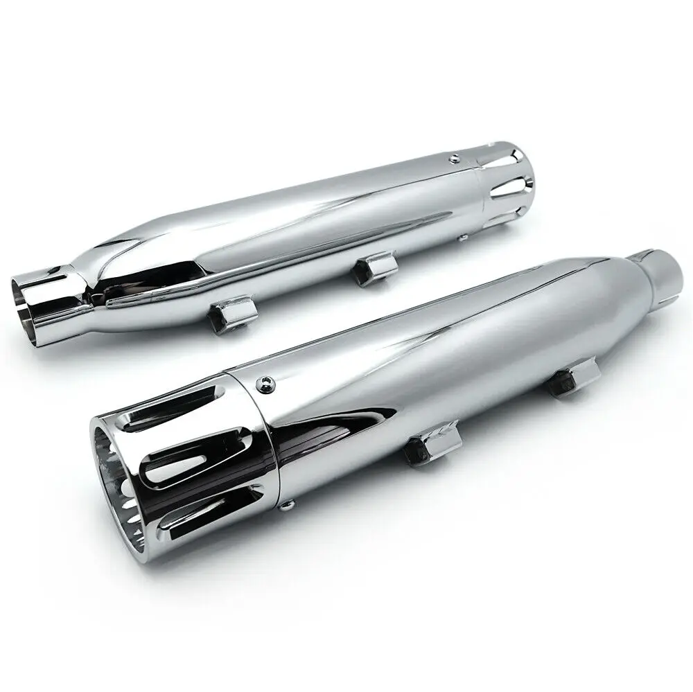 Запчасти для мотоциклов хромированные термостойкие слипоны глушители 3 дюйма