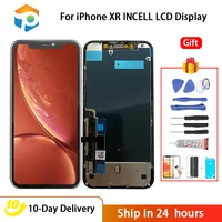 oem aaa lcd for iphone xr screen replacement 6 1 inch incell lcd 3d touch digitizer assembly compatible with a2105 a2106