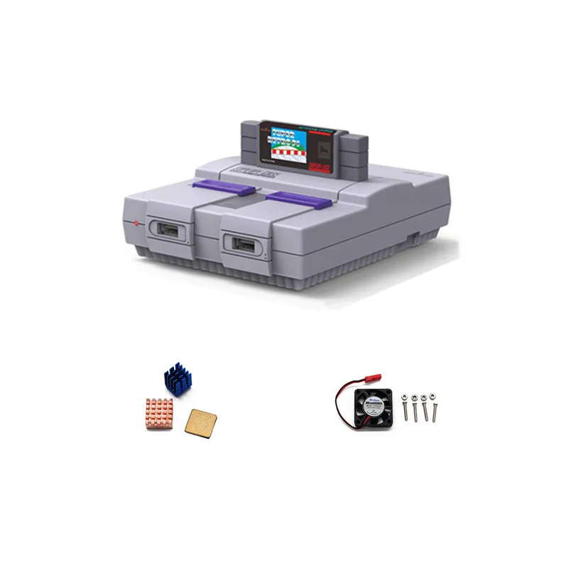 Чехол Retroflag SUPERPi J/Чехол U с радиатором и вентилятором для Raspberry Pi 3B/3 B + консоль