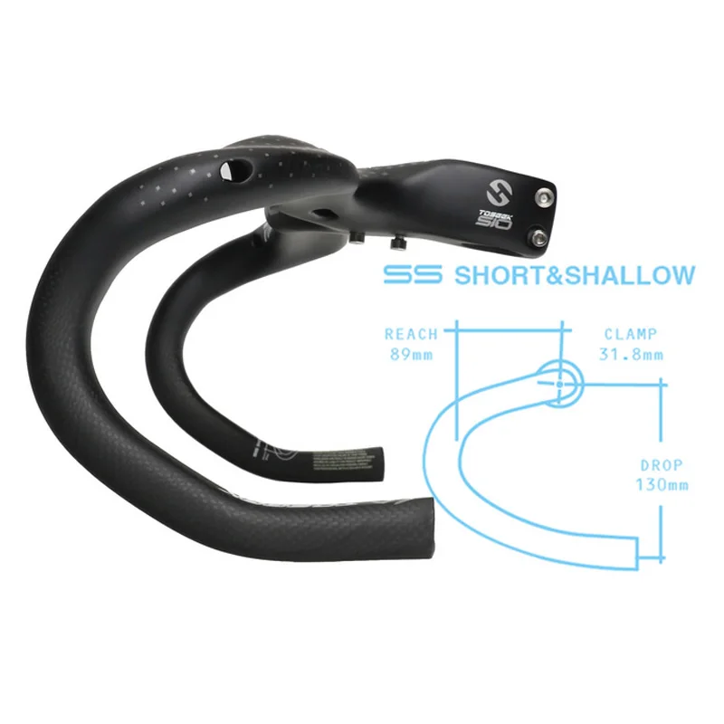 Внедорожный велосипед TOSEEK из углеродного волокна со встроенной изогнутой