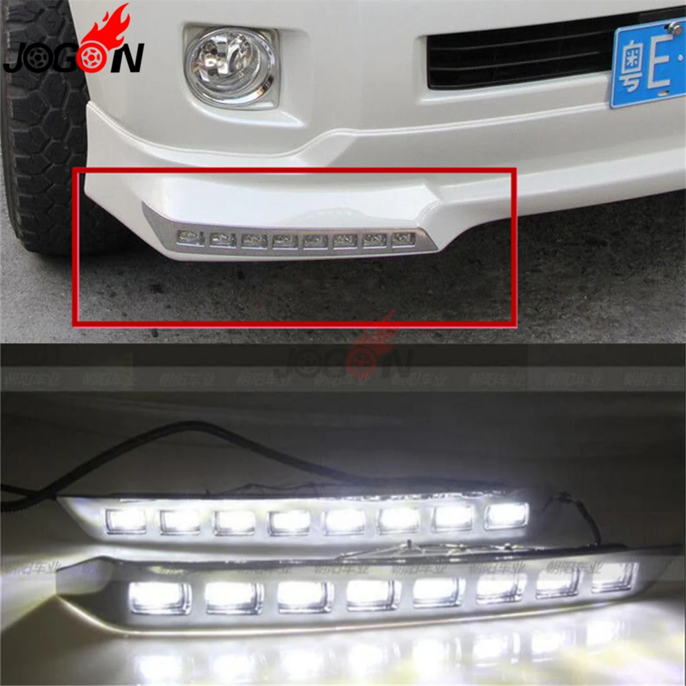 Для Toyota Land Cruiser LC200 2012 2013 2 шт передний бампер Светодиодный дневной светильник s дополнительный ходовой светильник