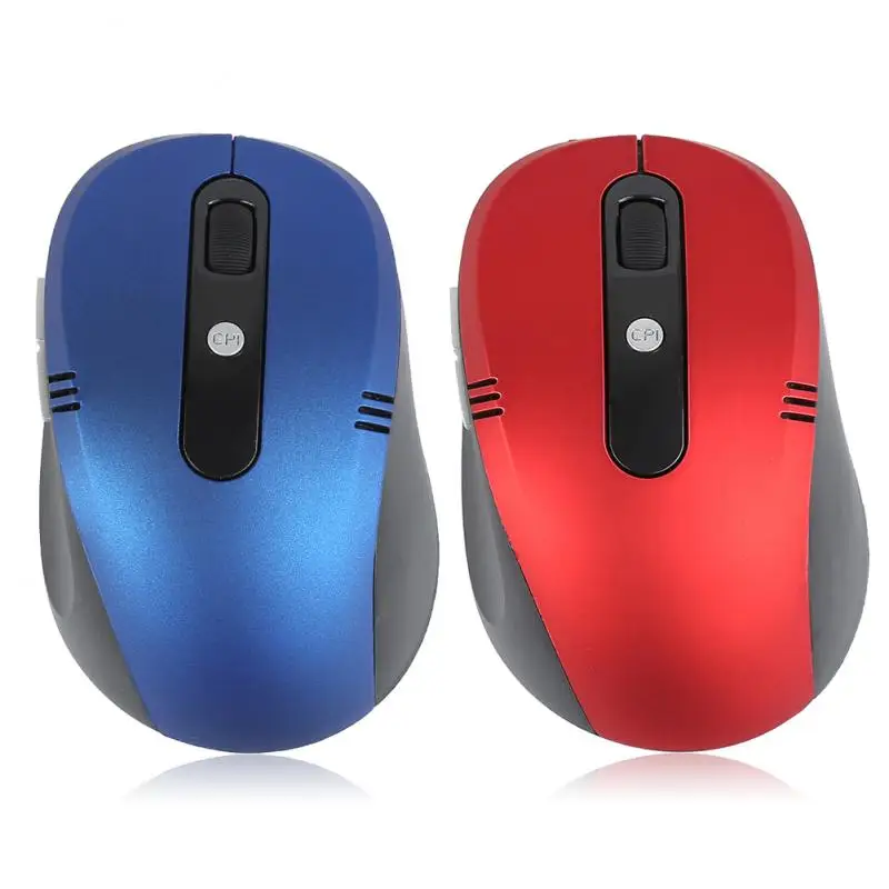 

Беспроводная оптическая игровая мышь 2,4 ГГц 6D 1600DPI, USB мыши для ноутбука, настольного ПК, черная, синяя, серая, красная, совместимая с Windows